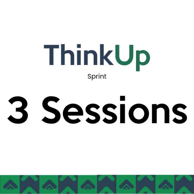 ThinkUp Sprint – 3 Sessions by AdvertiseUp, a structured business consultancy program helping SMEs refine strategy and execute a 90-day growth roadmap in Cairo, Egypt.
